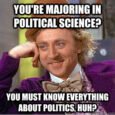 My favorite thing about ignorant grad students is their shameless use of Appeal from Authority fallacies as excuses to hide their ignorance. Own a college student on a factual – [&hellip;]