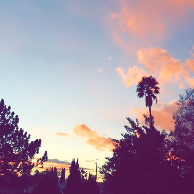 When your world is such a carnival that the sky is cotton candy. #nofilter